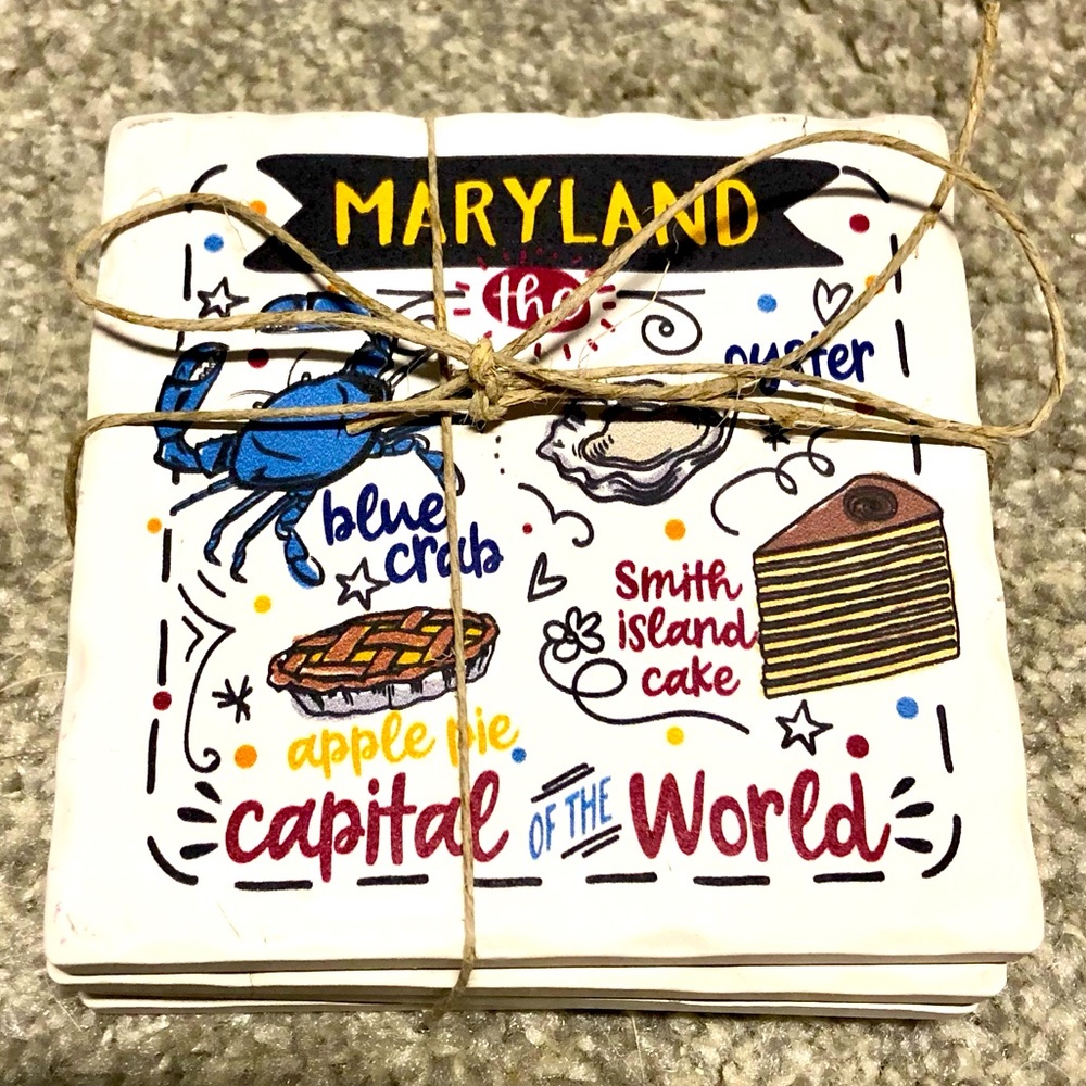 Maryland coasters NWT